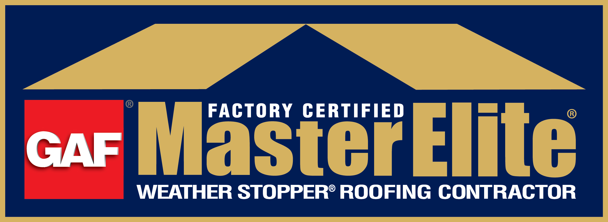 GAF Certified Weather Stopper Roofing Contractor